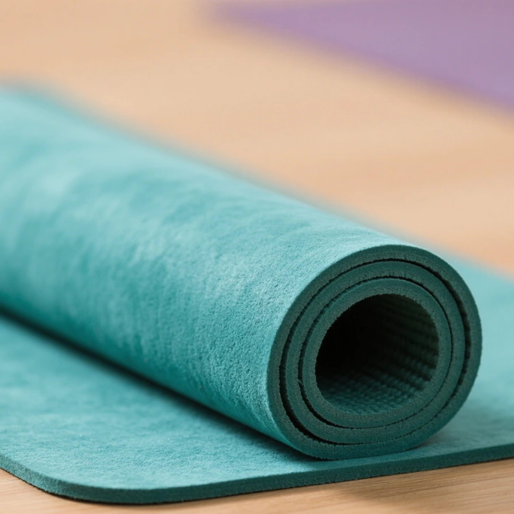 Miljövänlig ultratunn mocka yogamatta